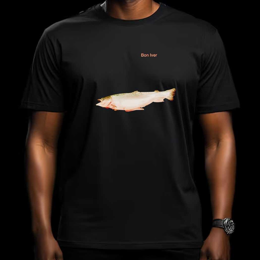 Bon Iver Salmon Shirt