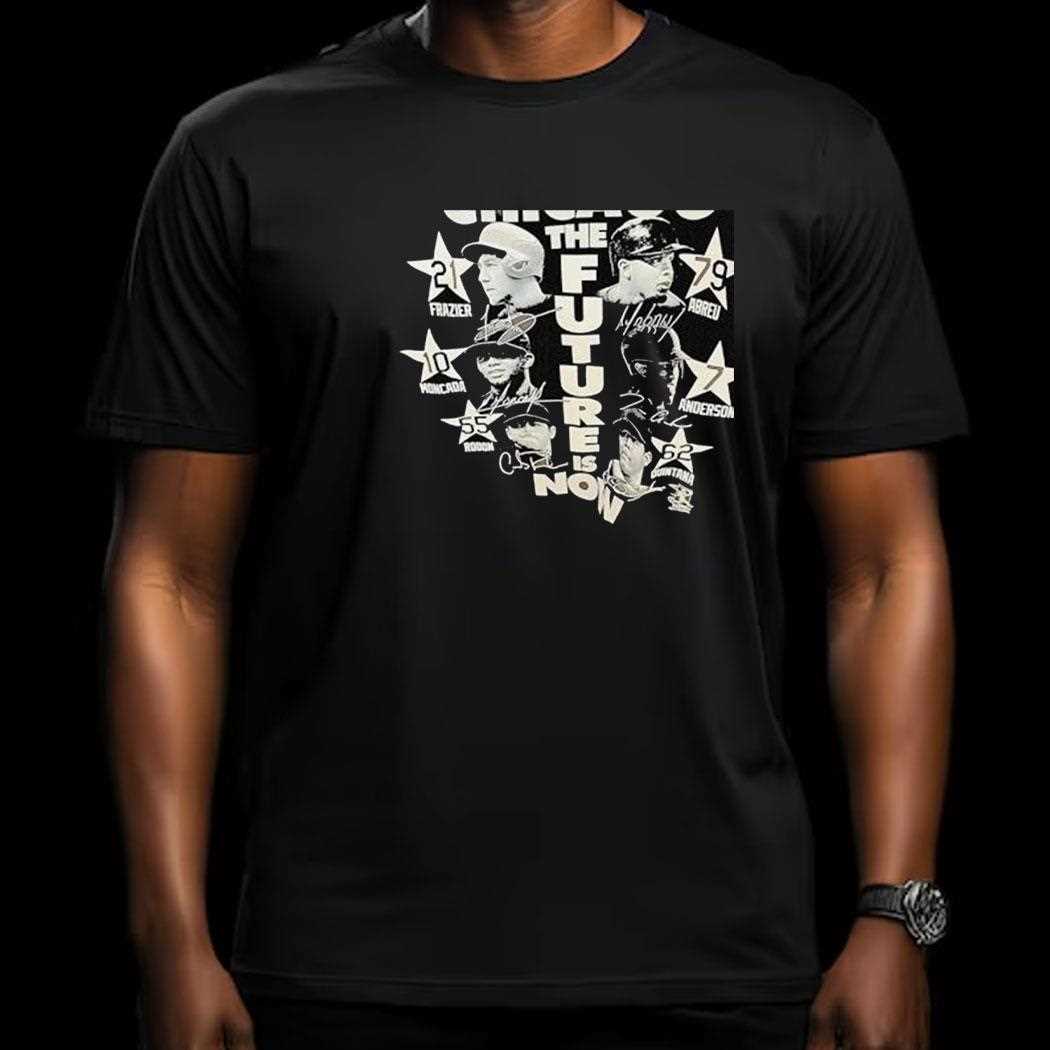 Chicago Cubs The Future Is Now Legends Signatures Ladies Shirt