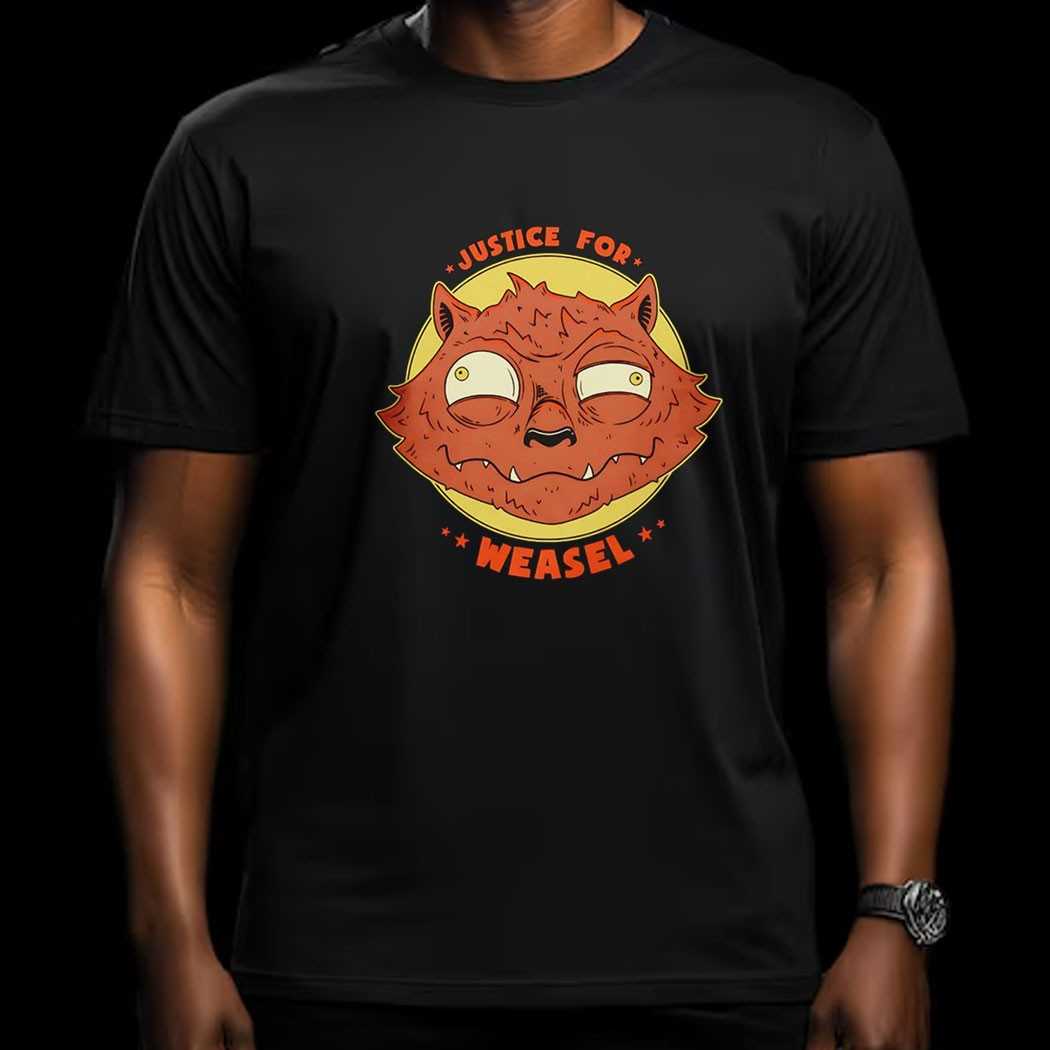 Creature Commandos Justice For Weasel Shirt