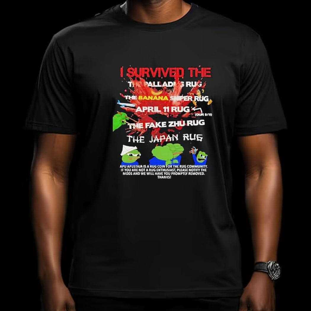 I Survived The Palladdies Rug The Banana Sniper Rug April 11 Rug Shirt