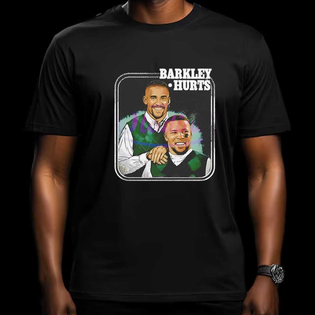 Jalen Hurts And Saquon Barkley Eagles Step Brothers Philadelphia Eagles Shirt