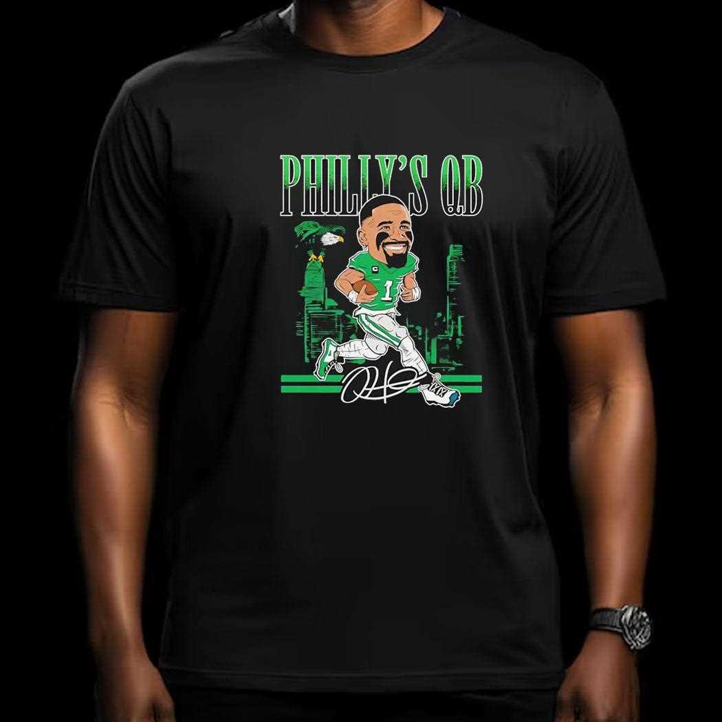 Jalen Hurts Phillys Qb Signature Shirt