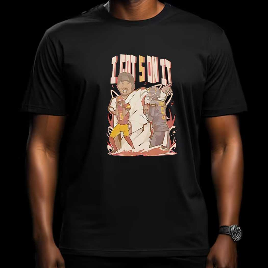 Jayden Daniel Washington Commanders I Got 5 On It Shirt Jayden Daniel Washington Commanders I Got 5 On It Shirt