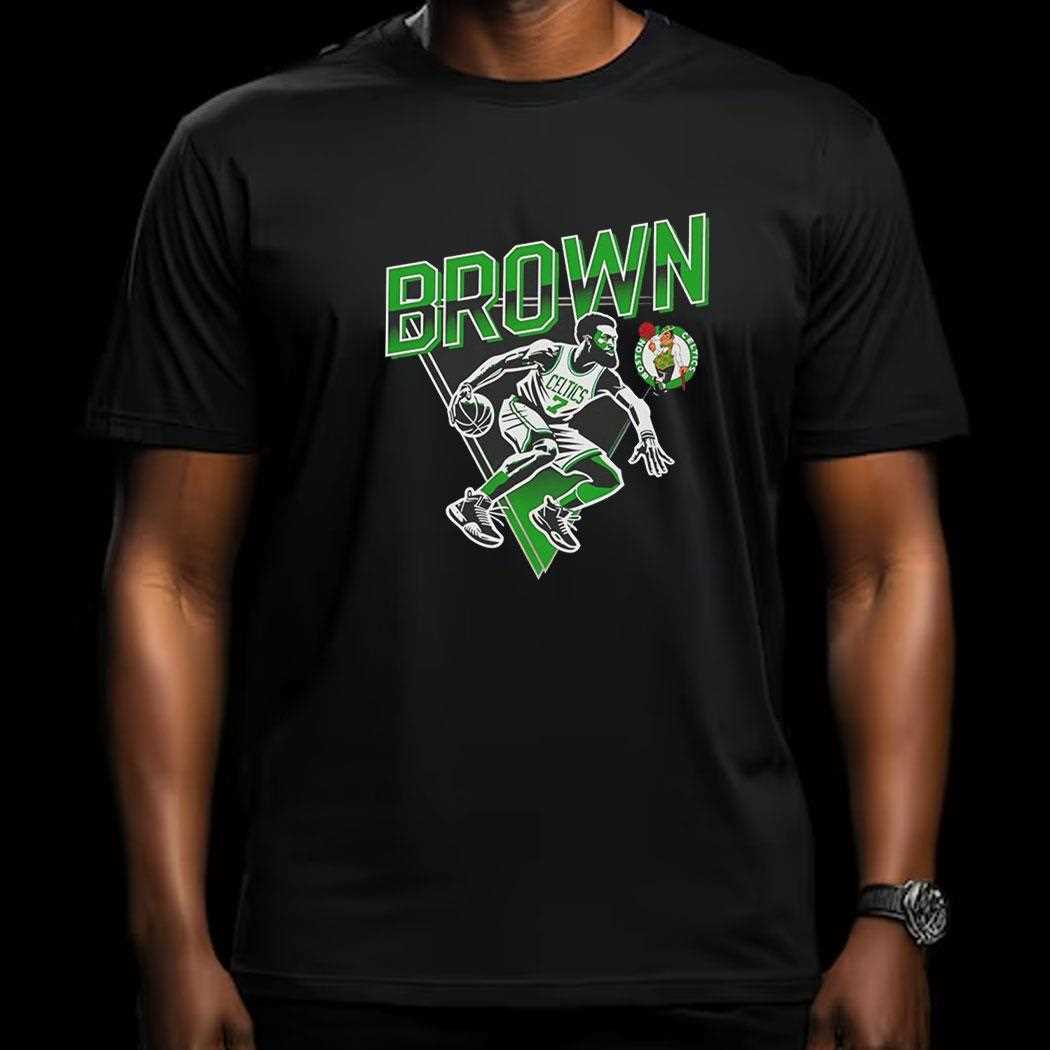 Jaylen Brown Boston Celtics Nba Basketball Triangle Vintage Shirt
