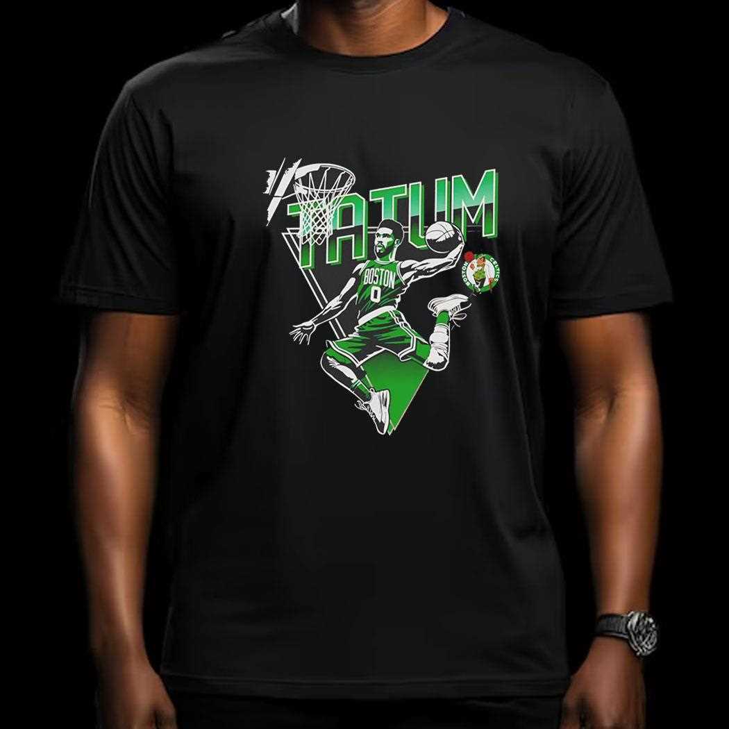 Jayson Tatum Boston Celtics Nba Basketball Triangle Vintage Shirt
