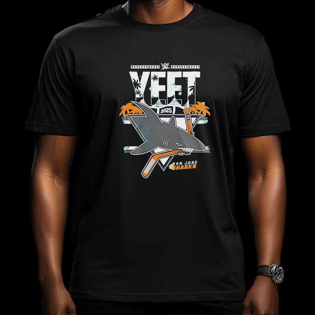 Jey Uso Yeet San Jose Sharks Hockey Shirt