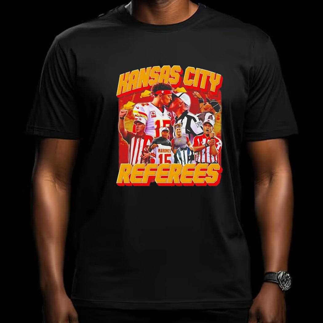 Kansas City Chiefs Referees Kiss Vintage Shirt