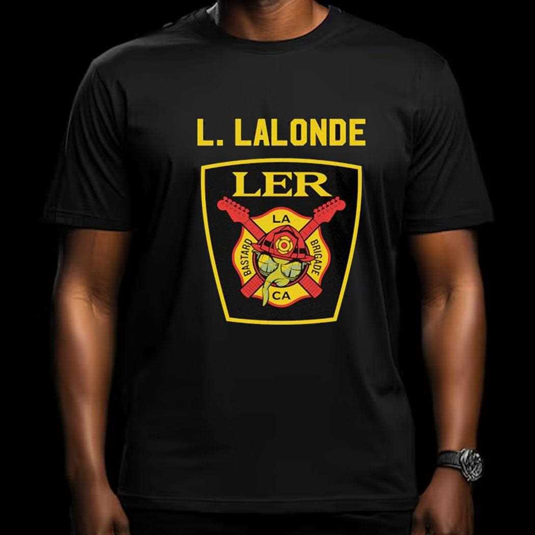 L Lalonde Ler Benefit Logo Shirt