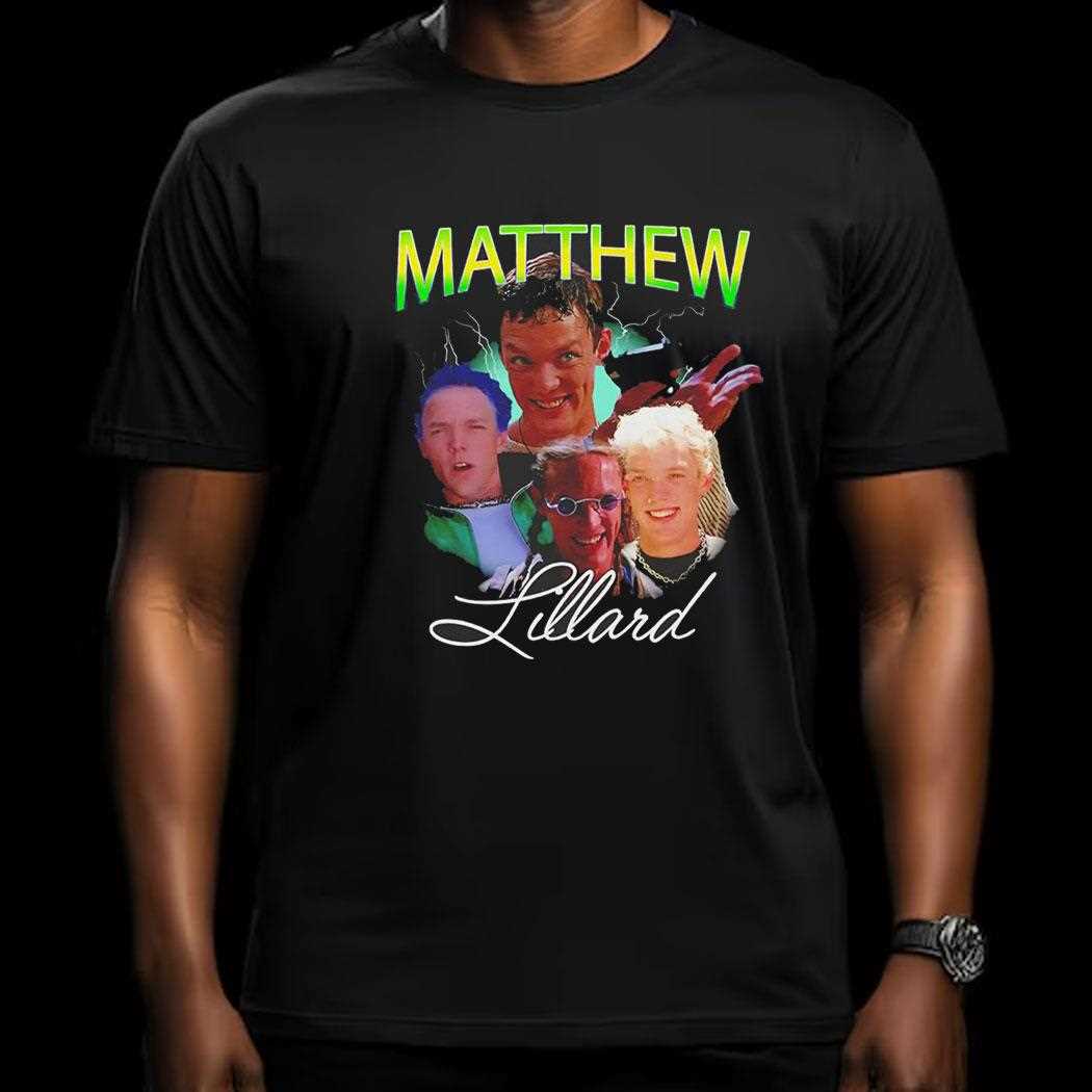 Matthew Lillard Vintage Style 90s Shirt