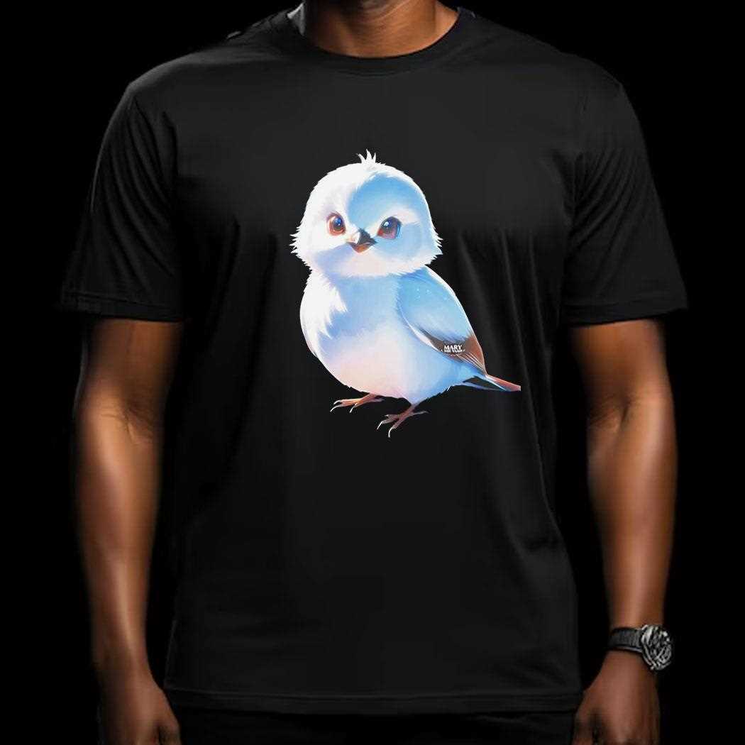 Shima Enaga Snow Fairy Bird Shirt