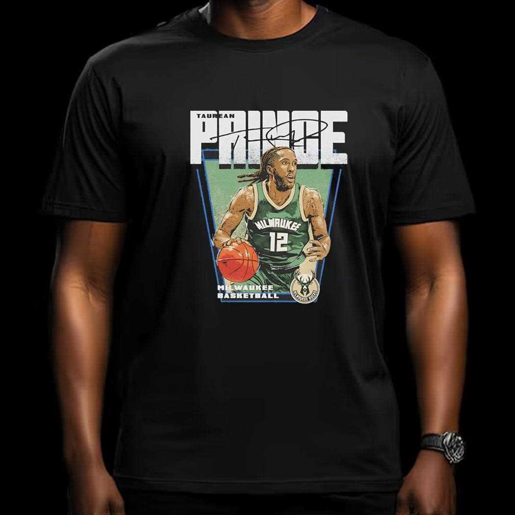 Taurean Prince Milwaukee Bucks Nba Basketball Premiere Signature Vintage Shirt