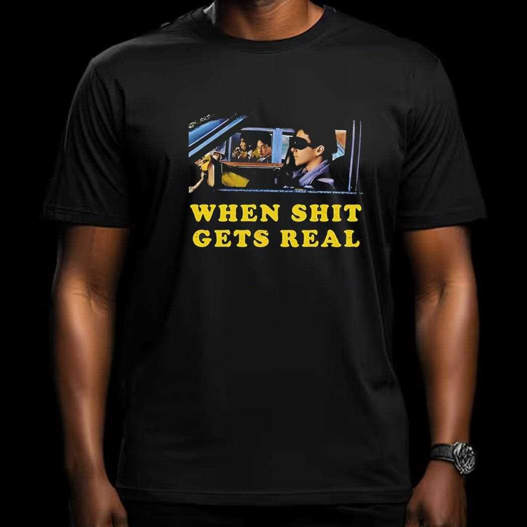 Taxi Driver 1976 When It Gets Real Shirt