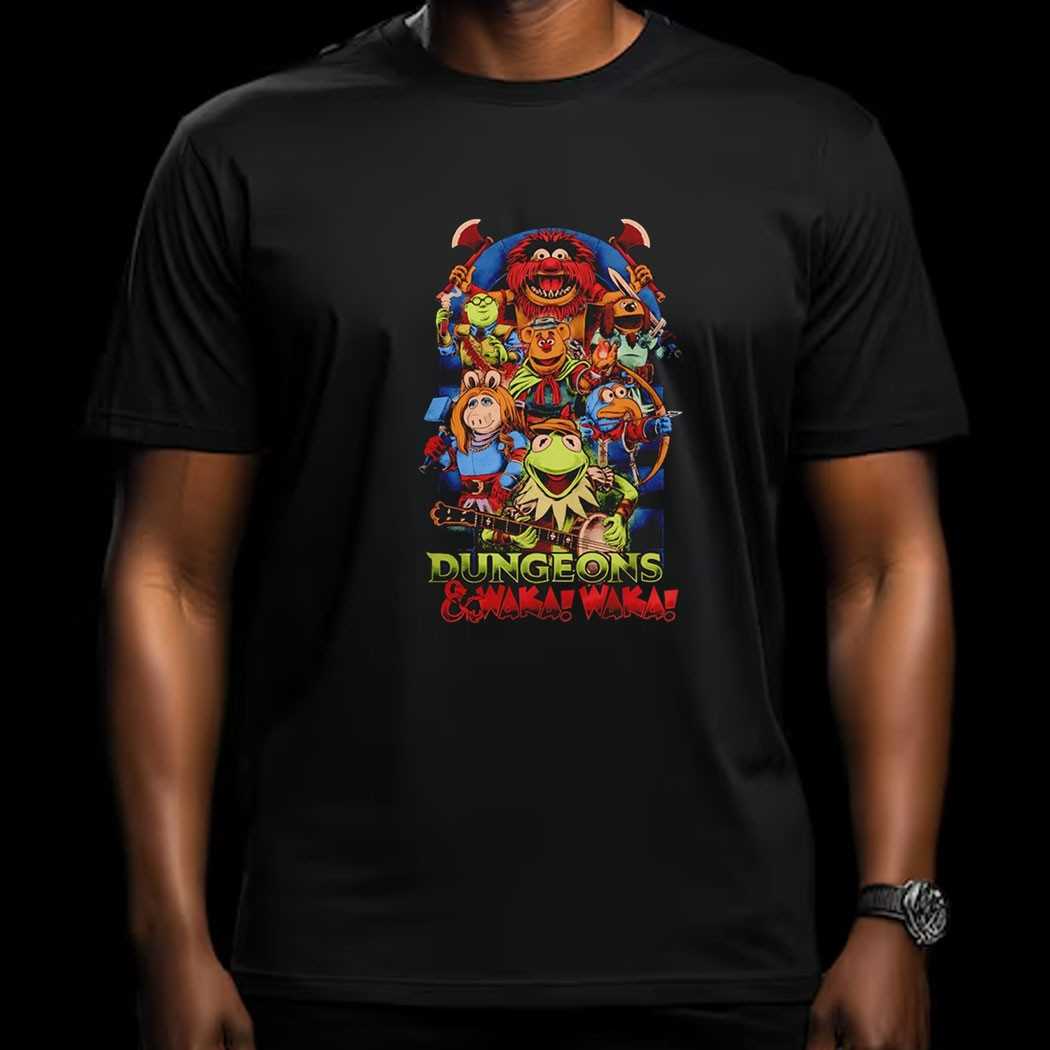 The Muppets X Dungeons And Dragons Dungeons And Waka Waka Shirt The Muppets X Dungeons And Dragons Dungeons And Waka Waka Shirt