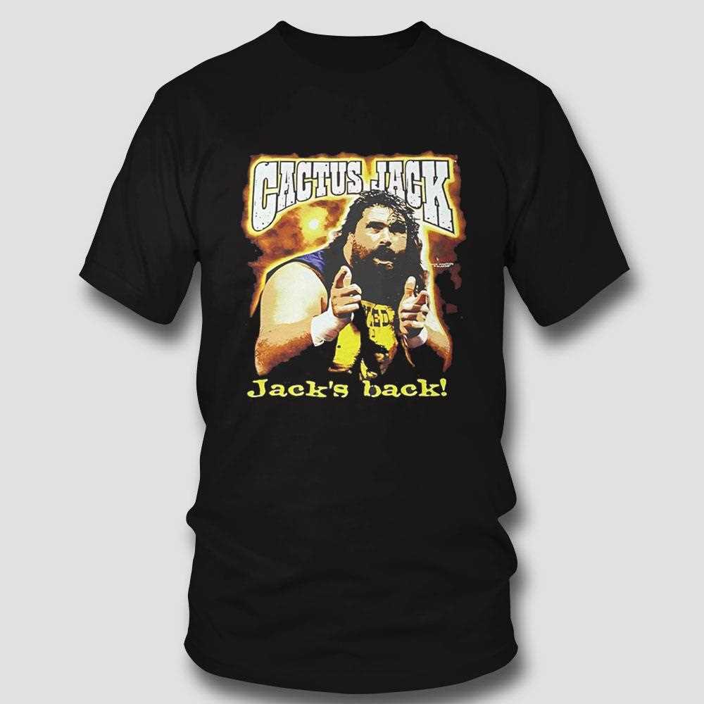 Cactus Jack Wwf Jacks Back Vintage Shirt