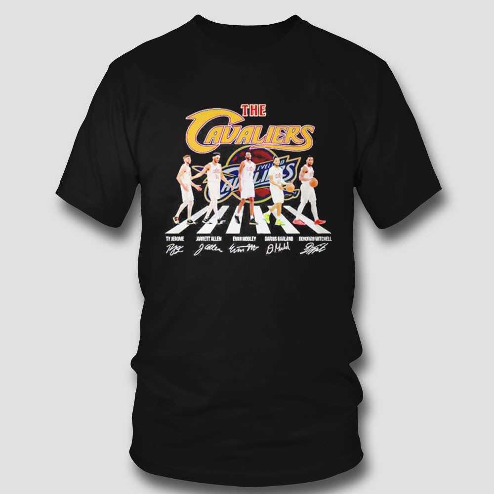 Cleveland Cavaliers Basketball Abbey Road Signatures Shirt Cleveland Cavaliers Basketball Abbey Road Signatures Shirt