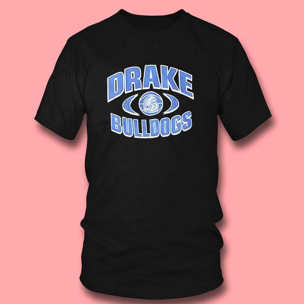 Drake Bulldogs Basketball Logo Shirt