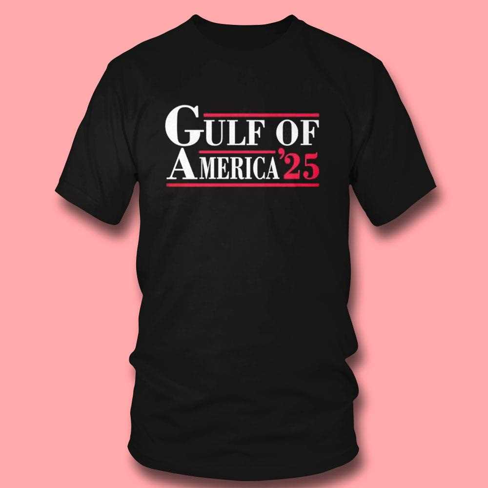 Gulf Of America 2025 Shirt