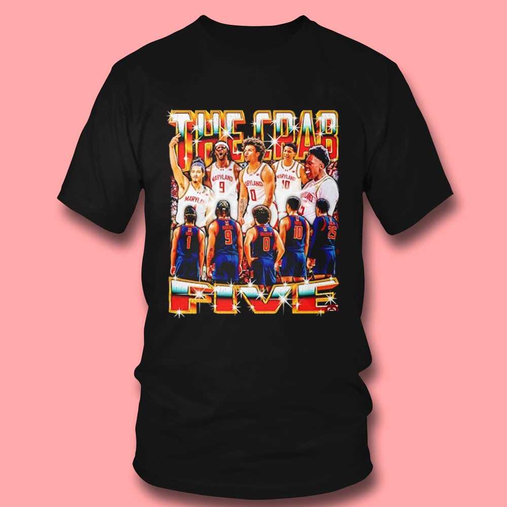 Maryland The Crab Five Basketball Shirt