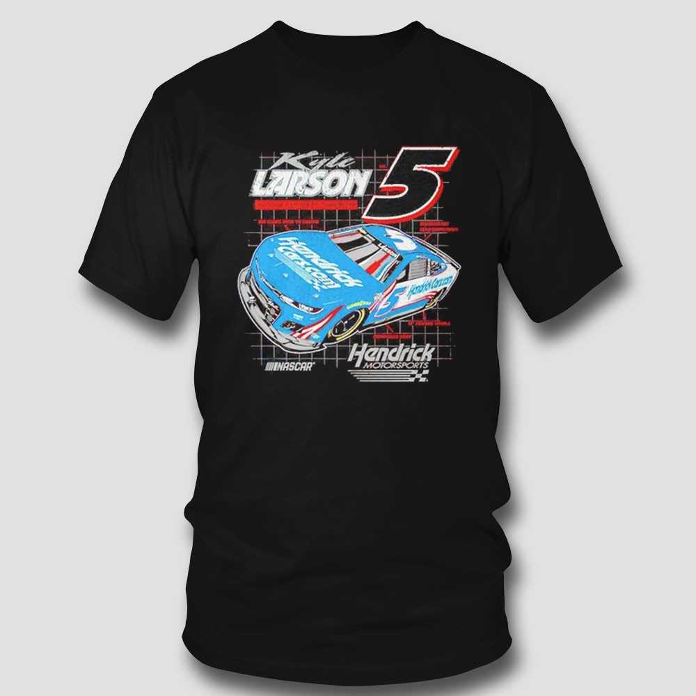 Nascar Kyle Larson Hendrick 5 Motorsports Team Collection Shirt Nascar Kyle Larson Hendrick 5 Motorsports Team Collection Shirt