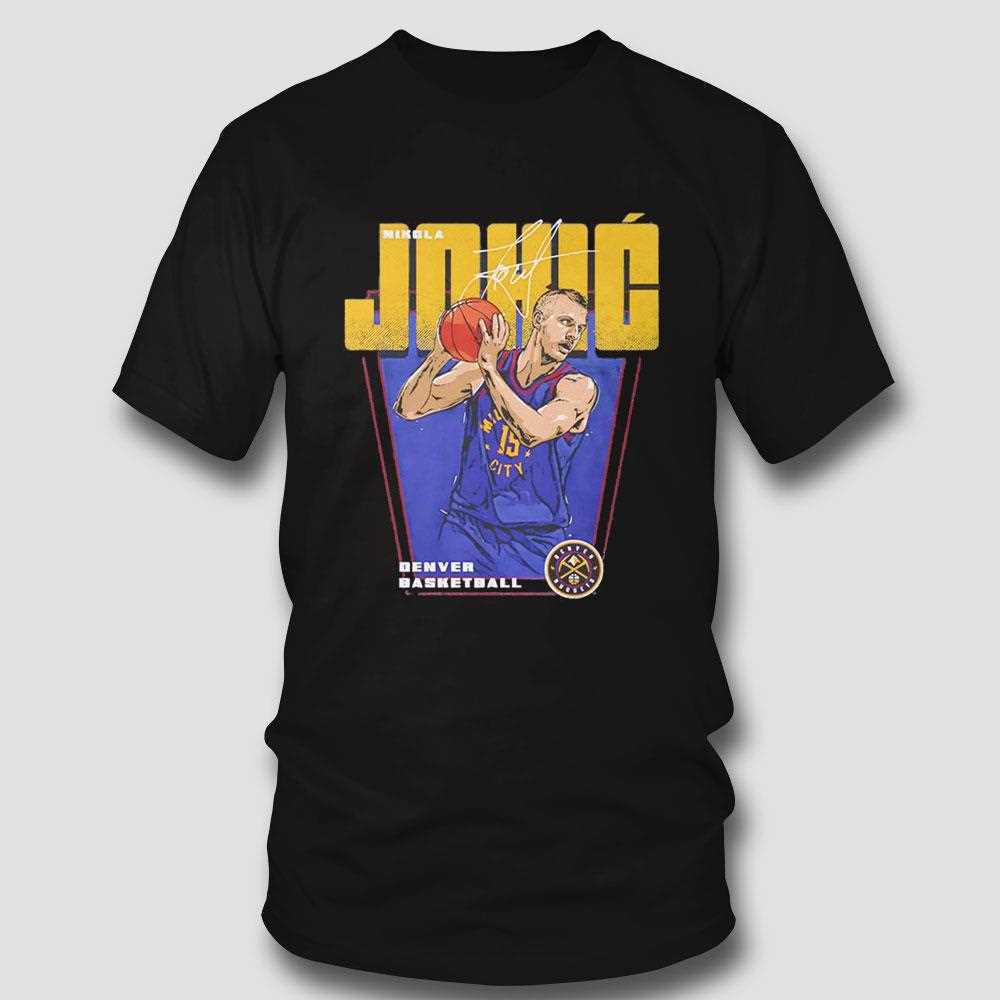 Nikola Jokic Denver Nuggets Nba Basketball Premiere Signature Vintage Shirt Nikola Jokic Denver Nuggets Nba Basketball Premiere Signature Vintage Shirt
