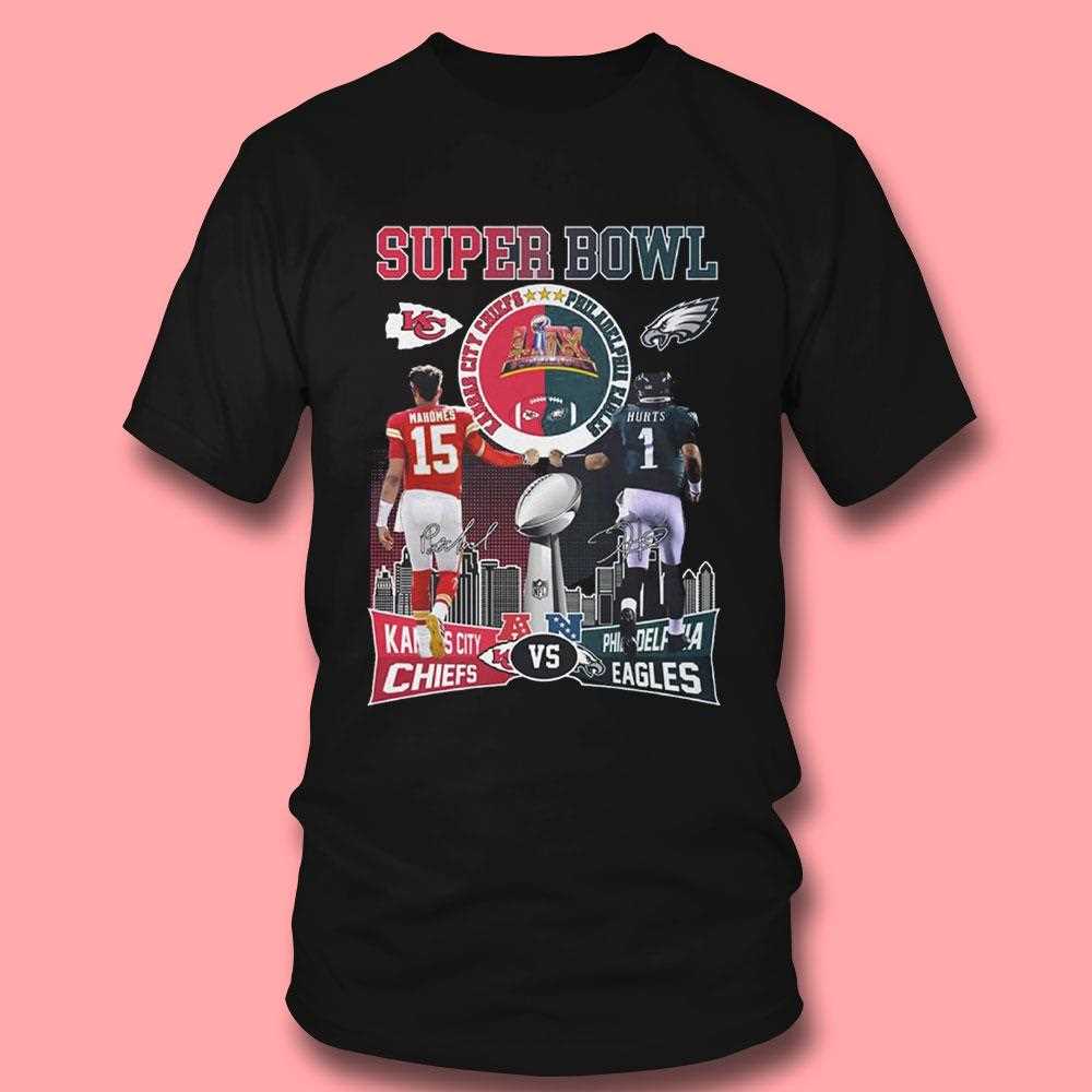 Super Bowl 2025 Kansas City Chiefs Vs Philadelphia Eagles Shirt