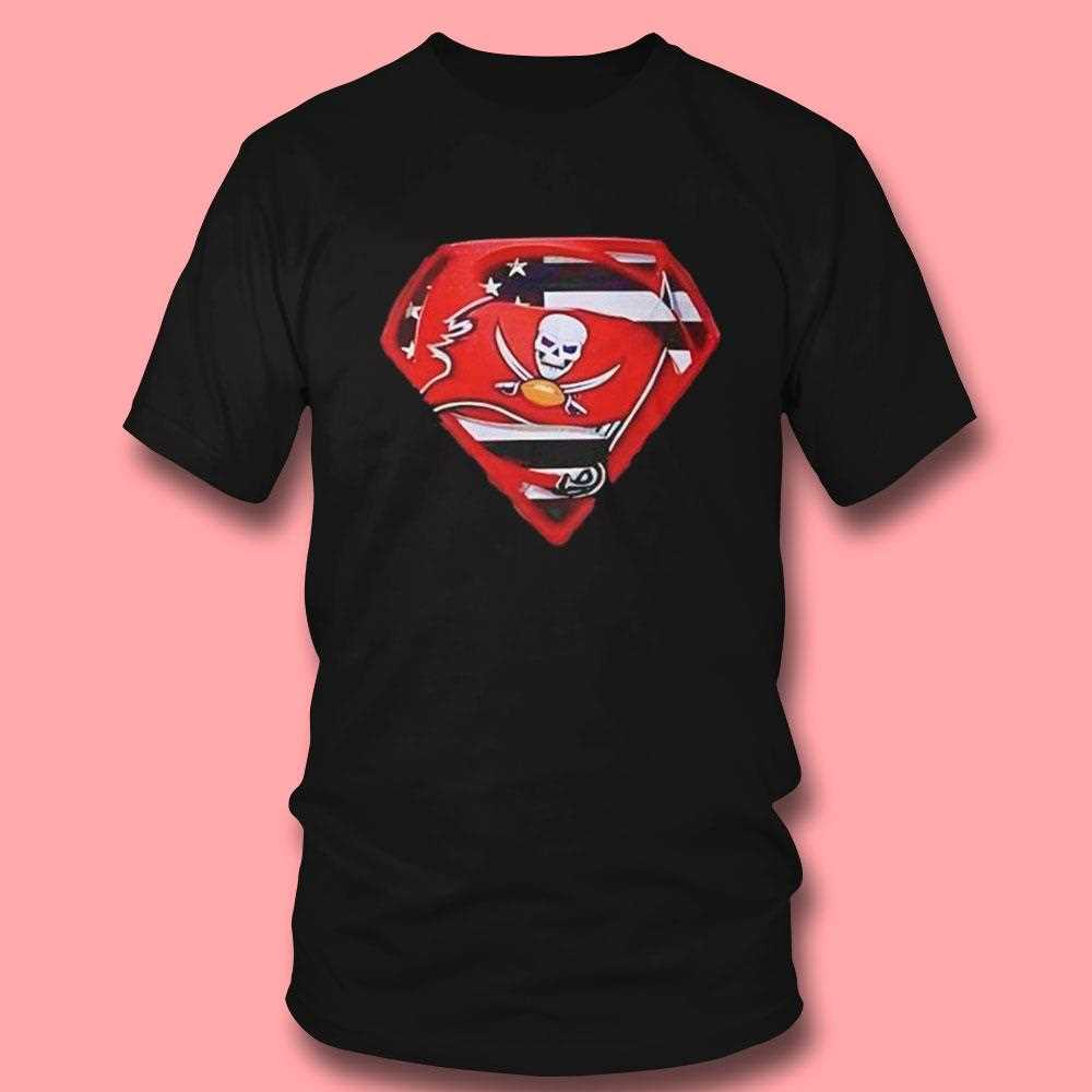 Tampa Bay Buccaneers Superman Logo Shirt