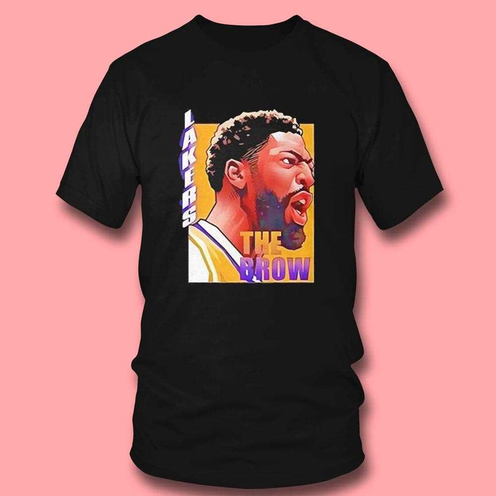 The Brow Anthony Davis Los Angeles Lakers Portraishirt