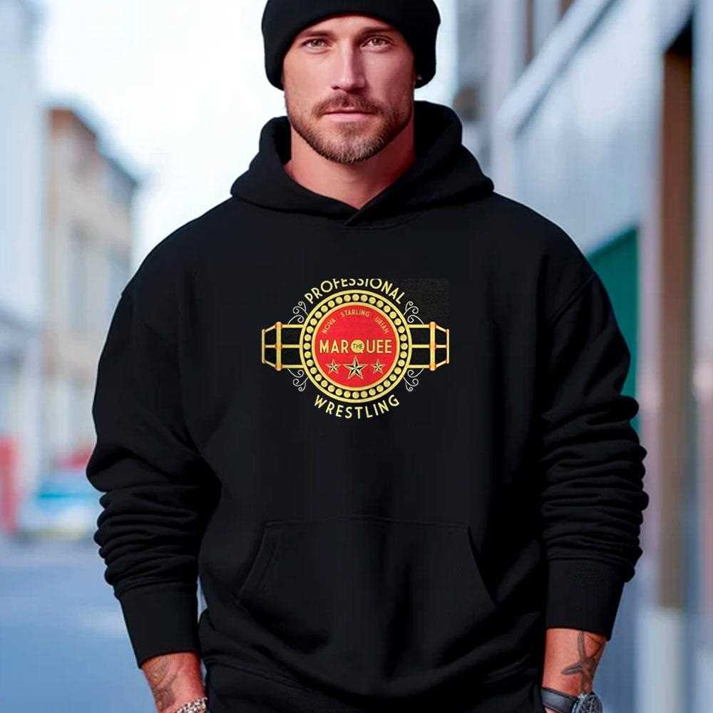 Marquee Professional Wrestling Logo Shirt Marquee Professional Wrestling Logo Shirt