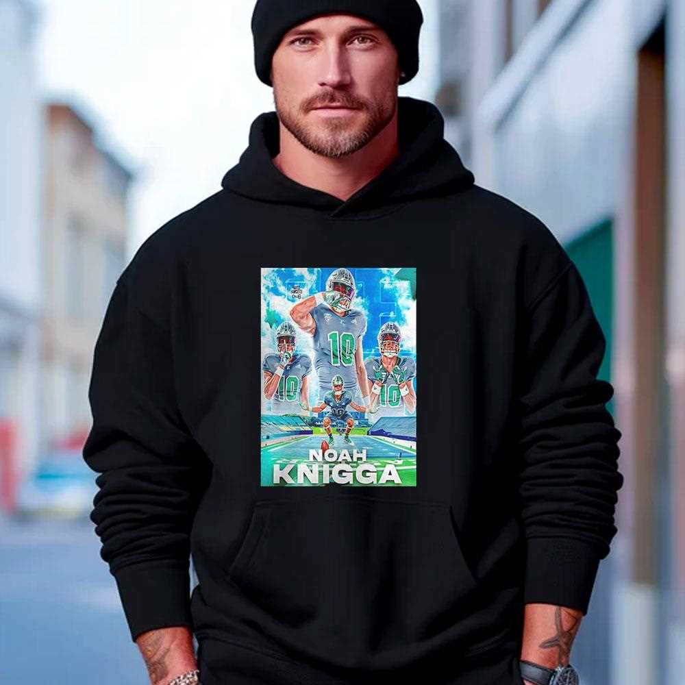 Noah Knigga Eastern Michigan Football Poster Shirt Noah Knigga Eastern Michigan Football Poster Shirt