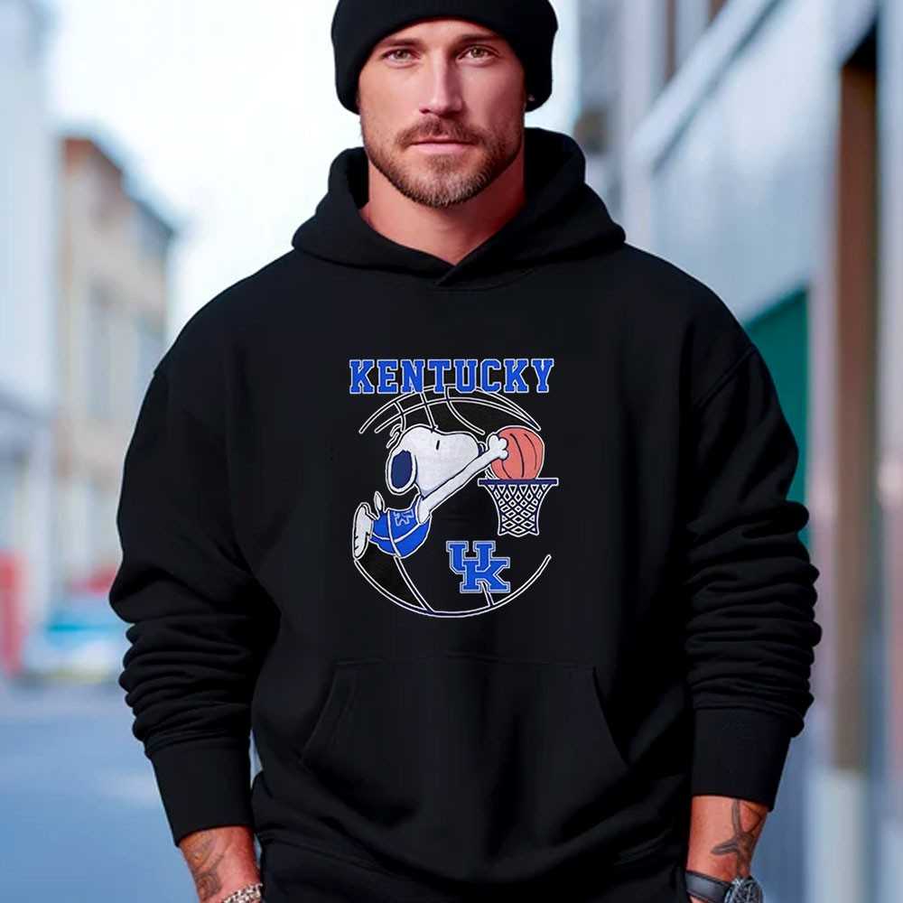Snoopy Kentucky Wildcats Basketball Shirt Snoopy Kentucky Wildcats Basketball Shirt