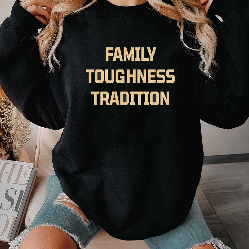 Army Black Knights Family Toughness Tradition Shirt