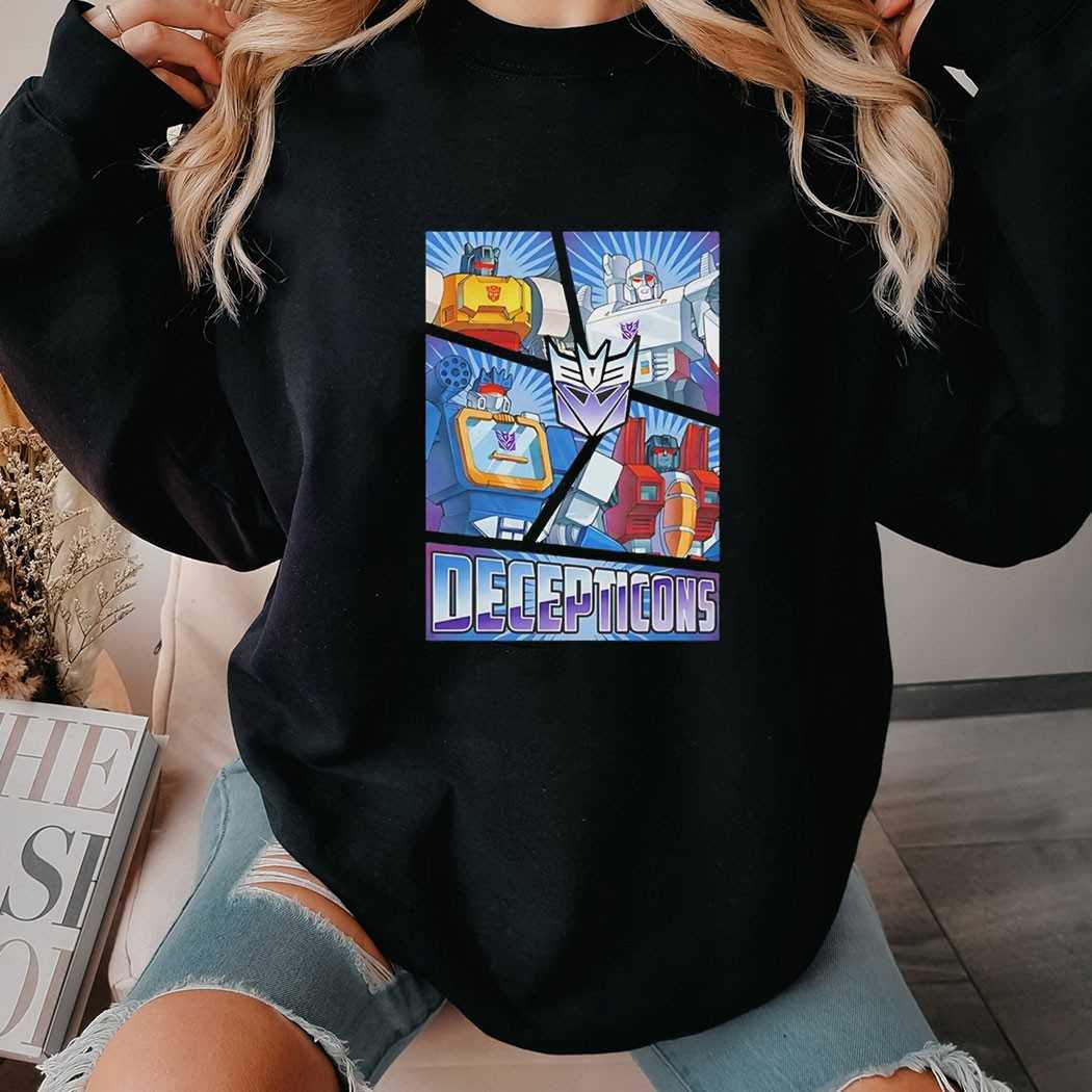 Decepticons Comic Panel Shirt