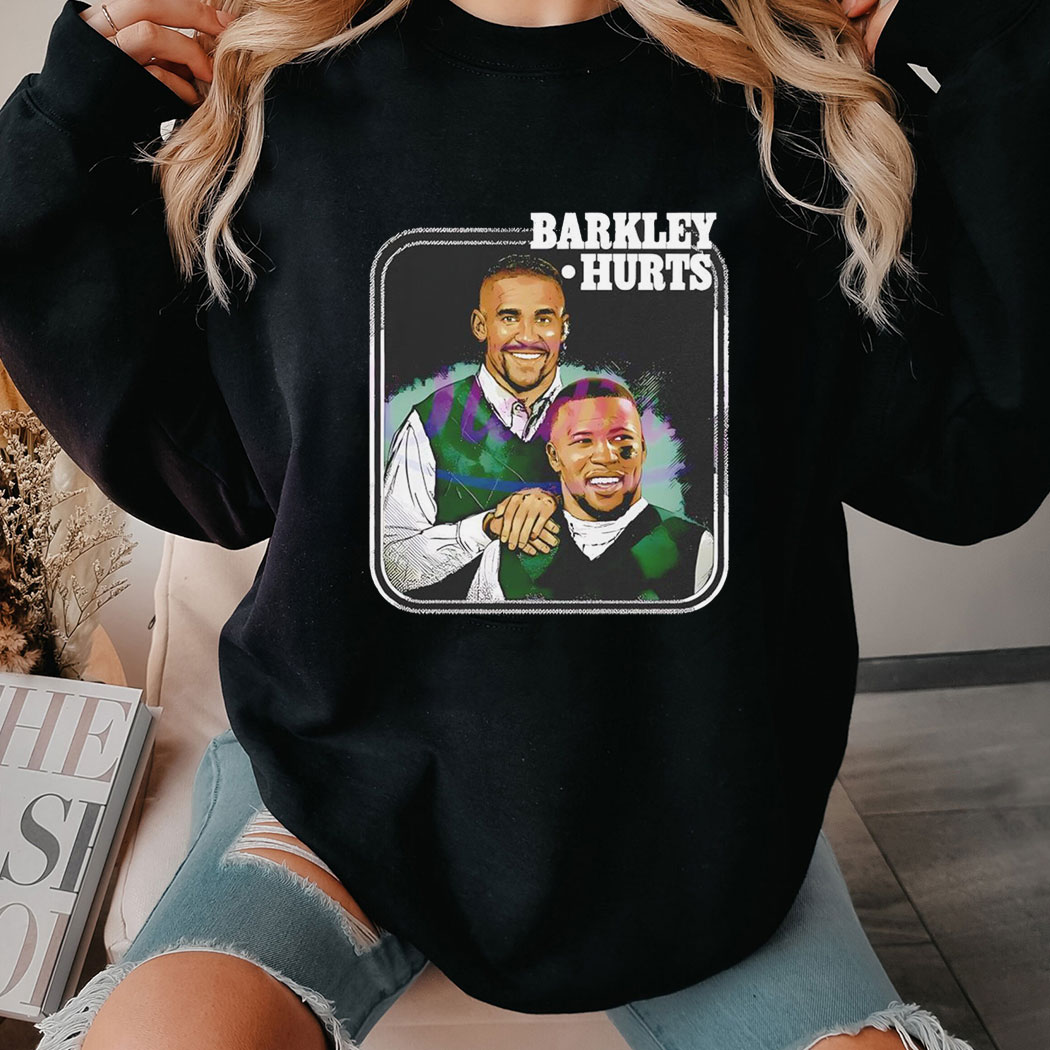 Jalen Hurts And Saquon Barkley Eagles Step Brothers Philadelphia Eagles Shirt