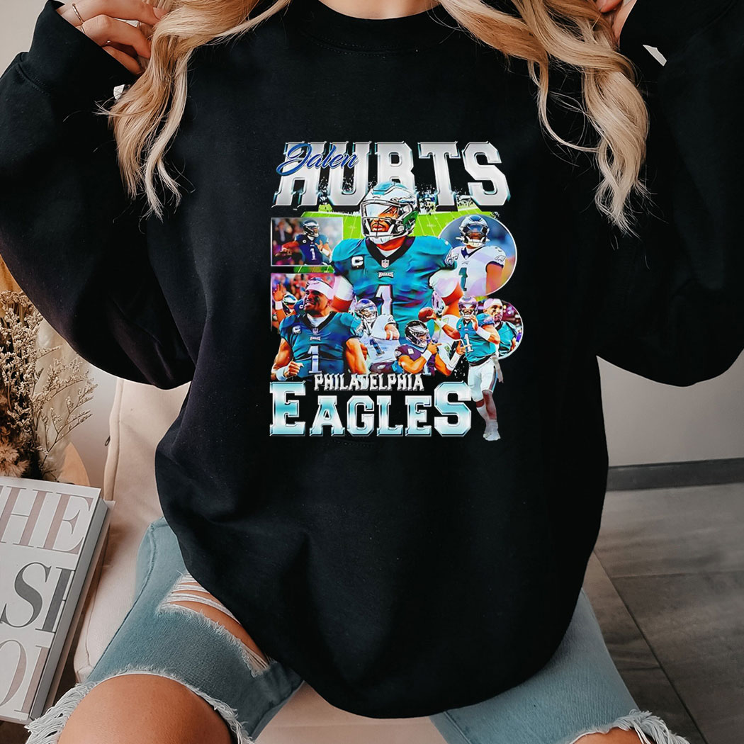 Jalen Hurts Philadelphia Eagles Super Bowl Champions Vintage Shirt