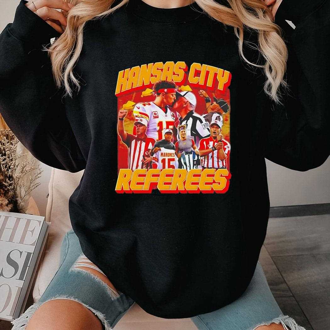 Kansas City Chiefs Referees Kiss Vintage Shirt