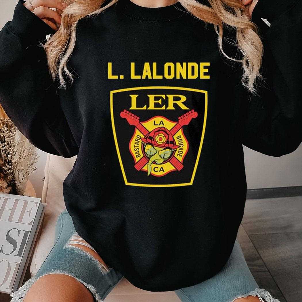 L Lalonde Ler Benefit Logo Shirt