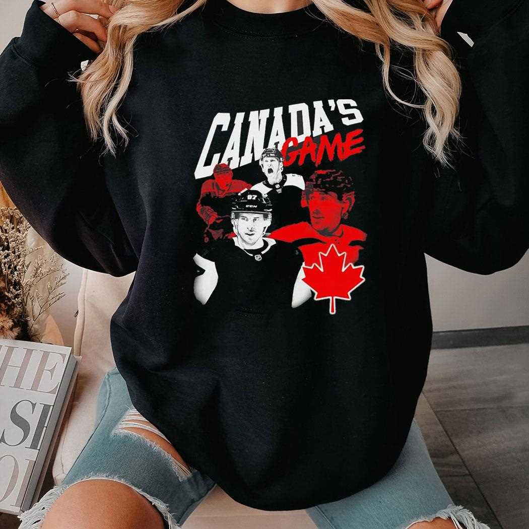 Nhl 4 Nations Team Canada Game Shirt