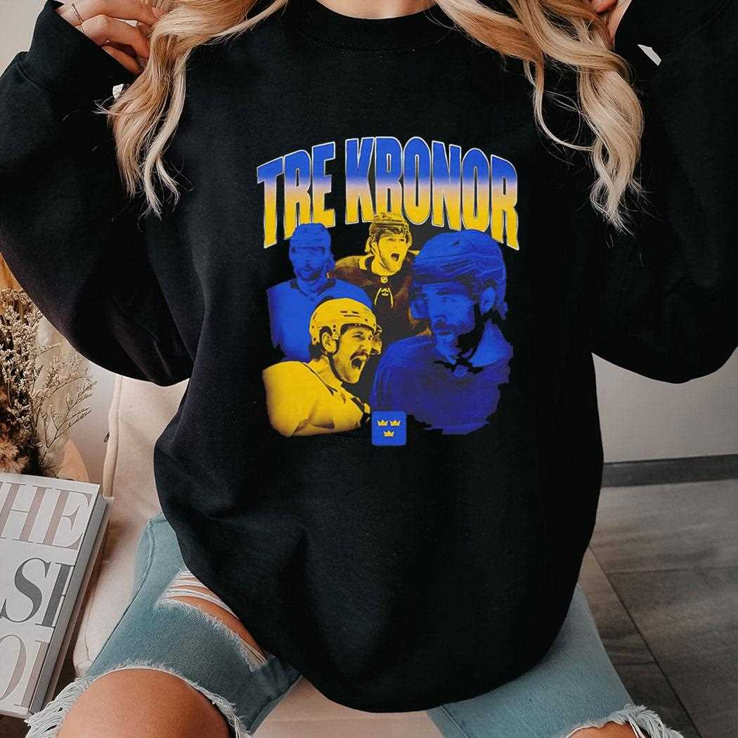 Nhl 4 Nations Team Sweden Tre Kronor Shirt