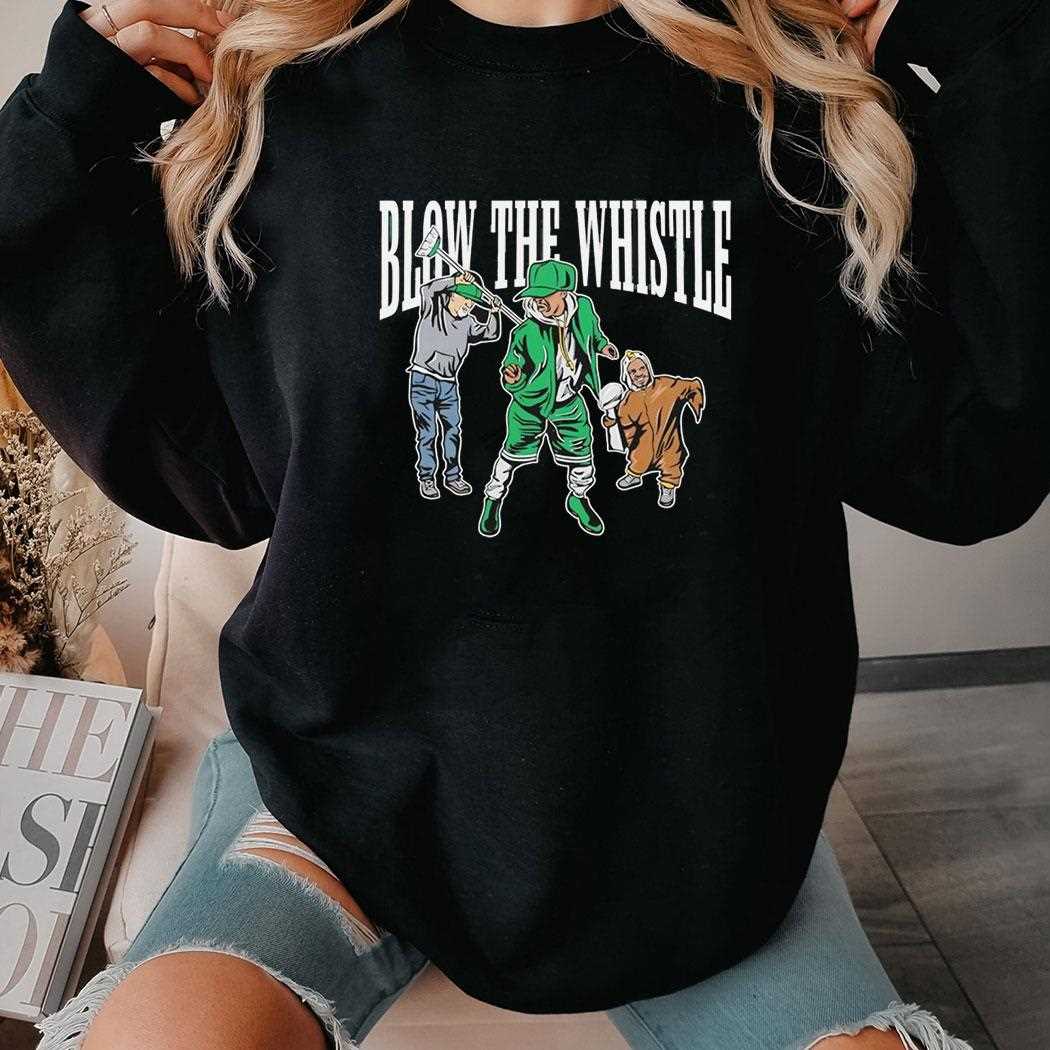 Philadelphia Eagles Blow The Whistle Trio Shirt