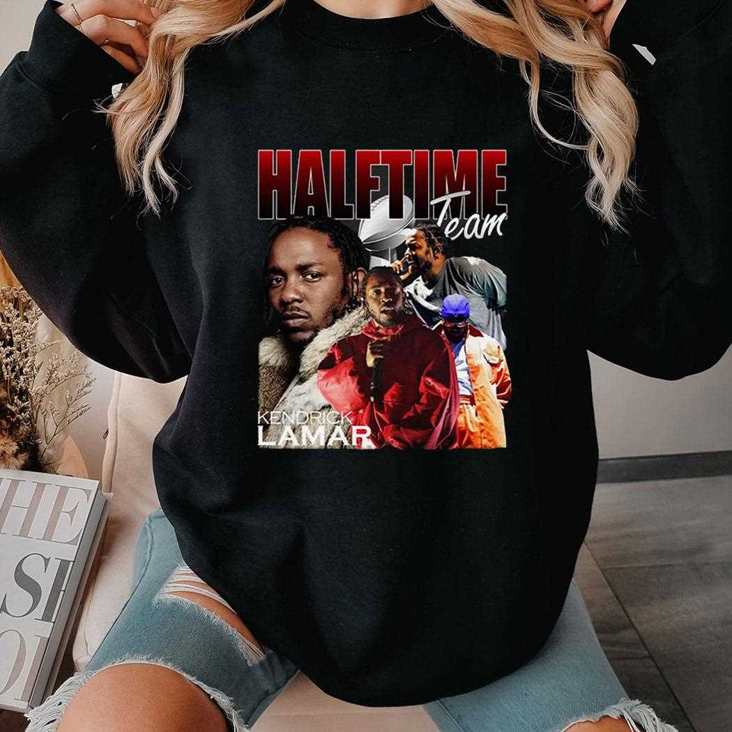 Retro 90s Kendrick Lamar Halftime Team Shirt