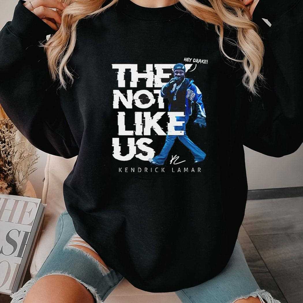 They Not Like Us Kendrick Lamar Super Bowl 2025 Shirt