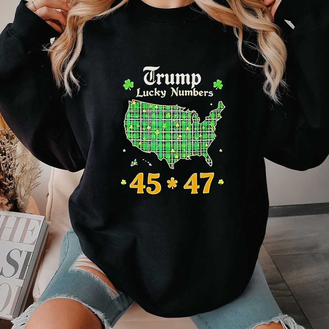 Trump Lucky Numbers 45 47 Shirt