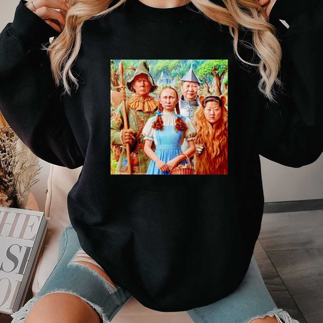 Thunderbolts Careful Who You Assemble Characters Name Shirt