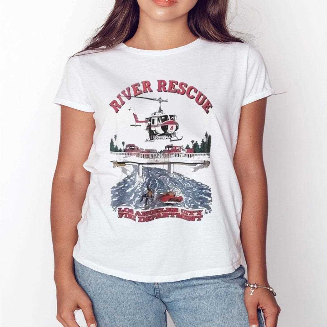 River Rescue Los Angeles City Fire Department Shirt