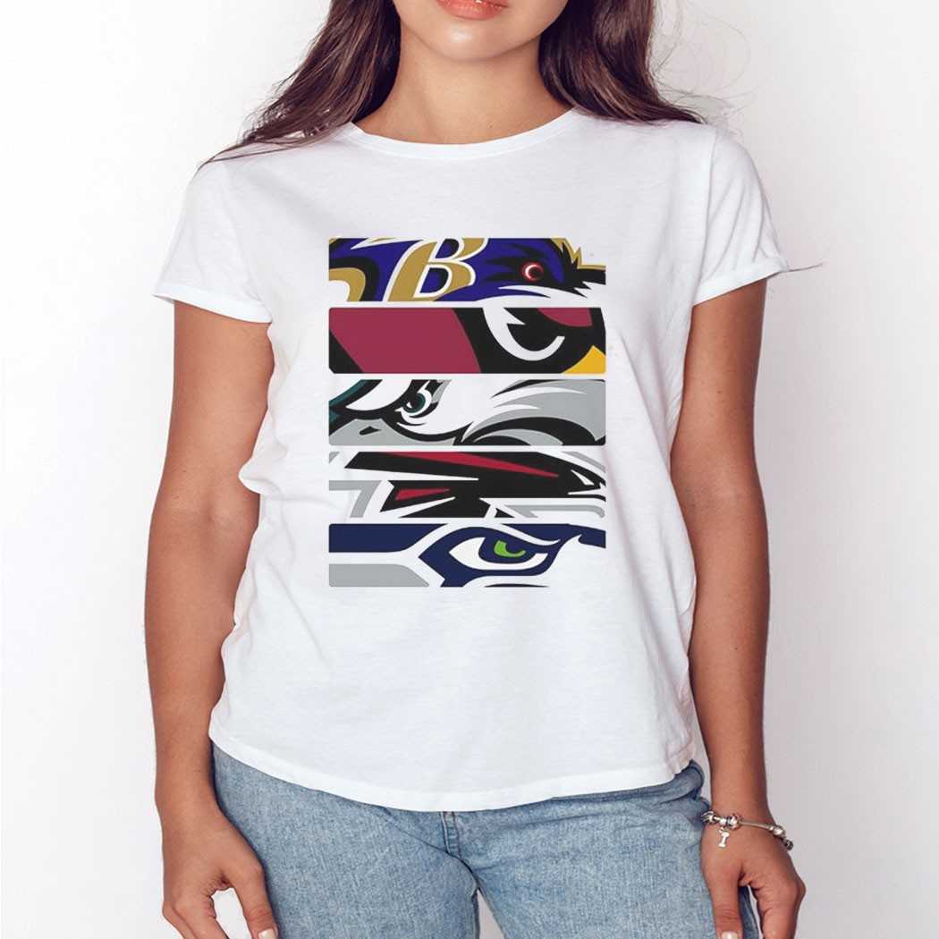 The Bird Gauntlet Logo Football Teams Shirt