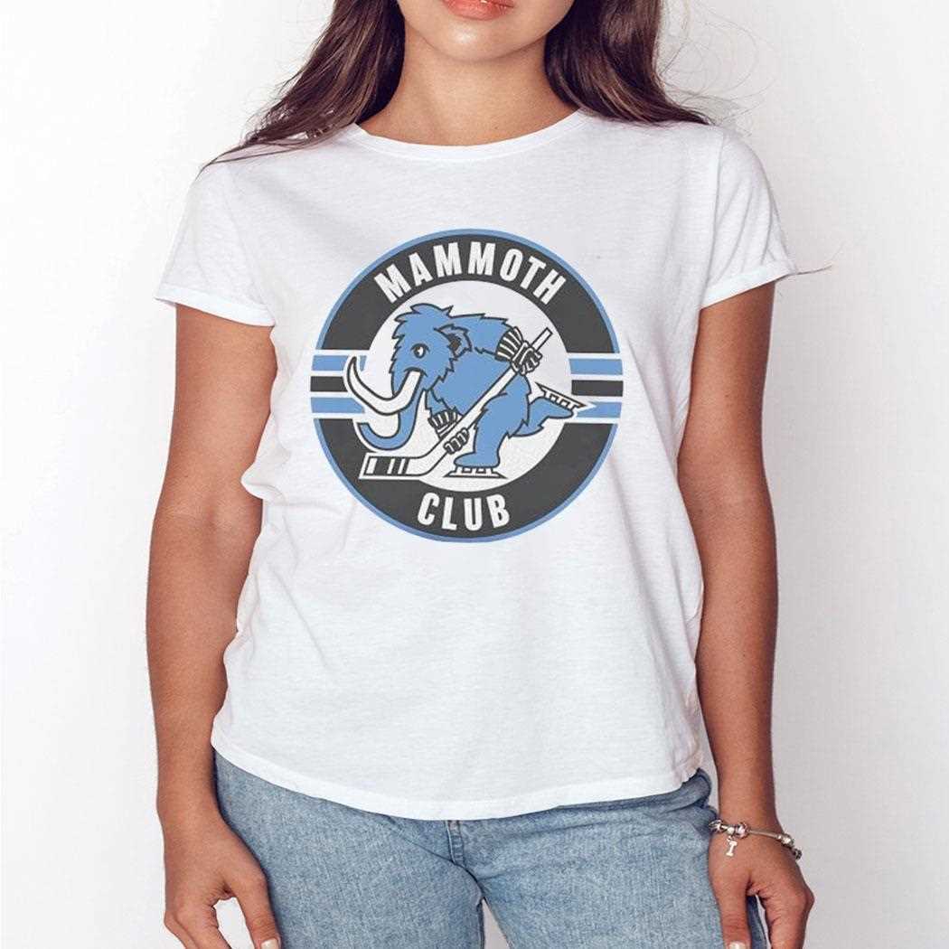 The Mammoth Club Hockey Logo Shirt