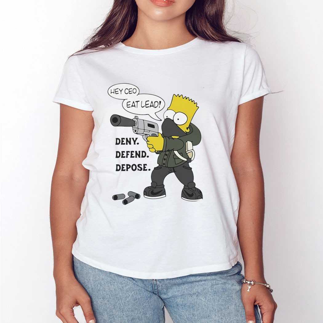 The Persons Hey Ceo Eat Lead Deny Defend Depose Shirt The Persons Hey Ceo Eat Lead Deny Defend Depose Shirt