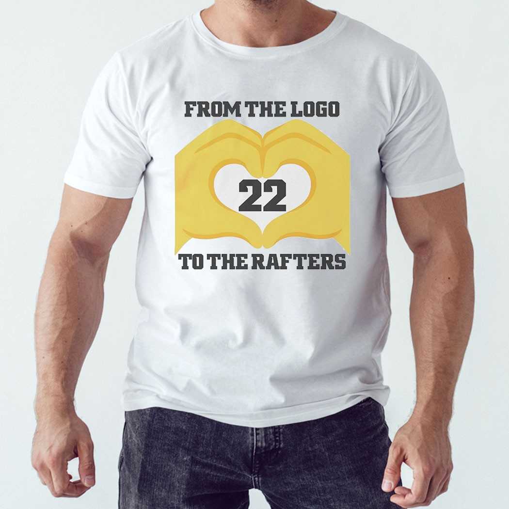 Caitlin Clark From The Logo To The Rafters Hand 22 Shirt