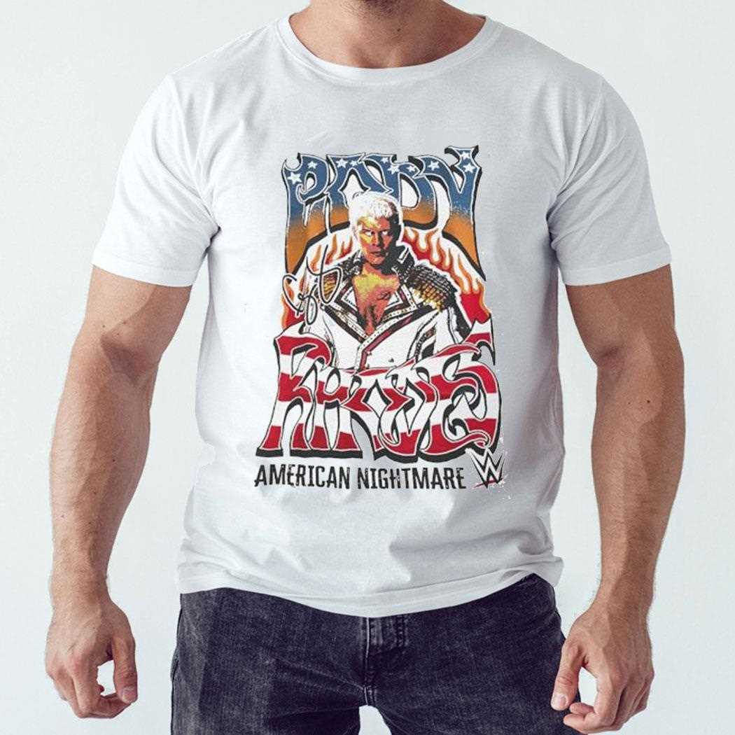 Cody Rhodes American Nightmare Wwe Shirt