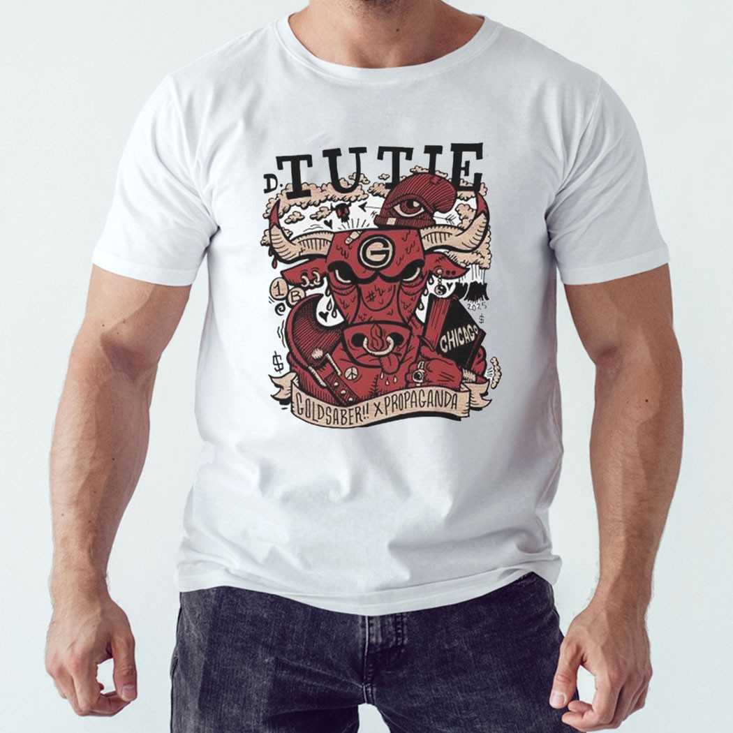 D Tutie Gold Saber X Propaganda Chicago Bulls Shirt